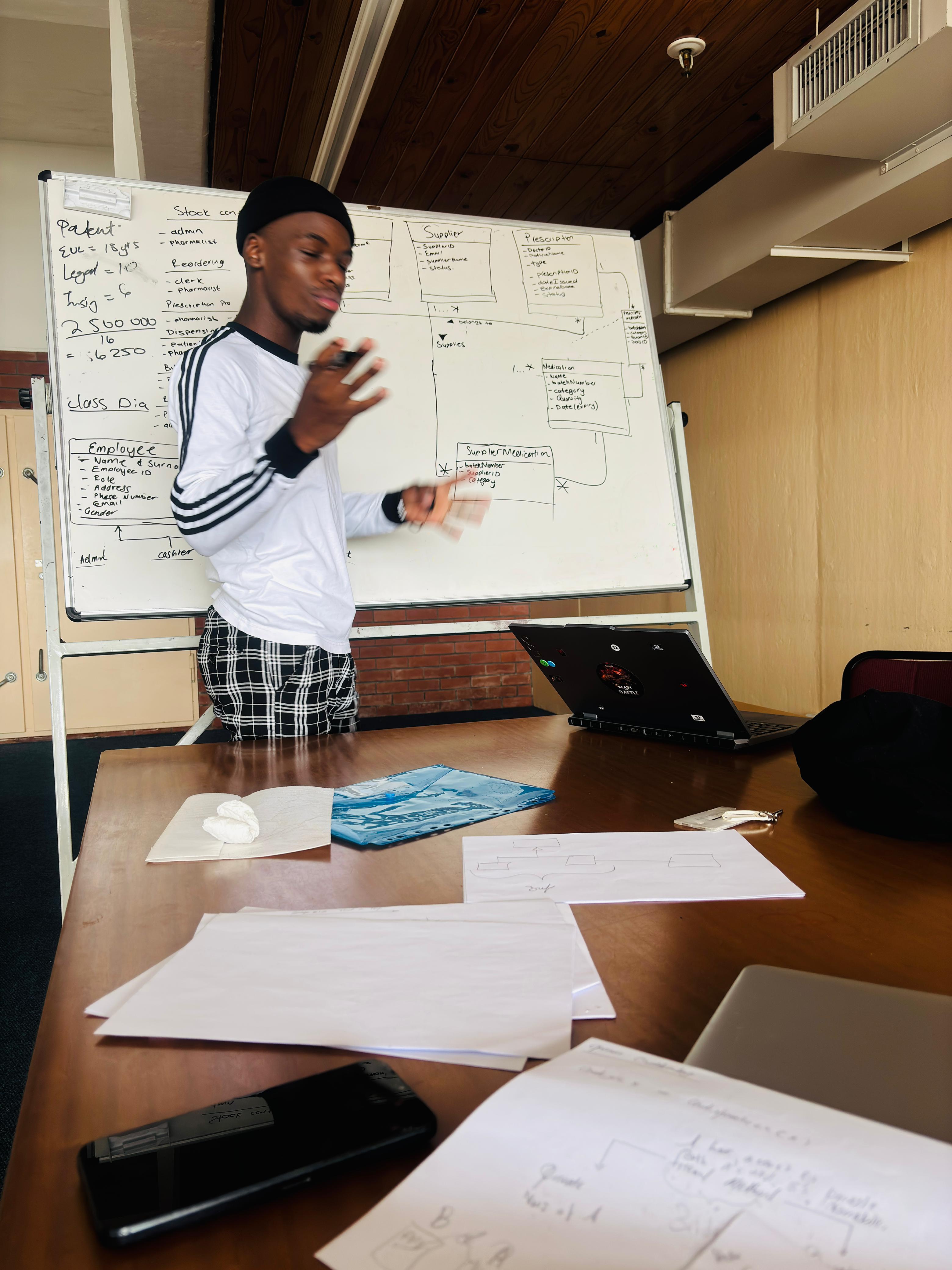 Teaching Java Architecture on a whiteboard